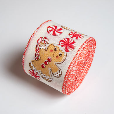 Gingerbread man and Candy Ribbon Roll