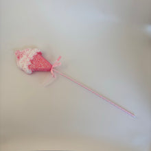 Load image into Gallery viewer, Pink Glitter Ice-cream Pick
