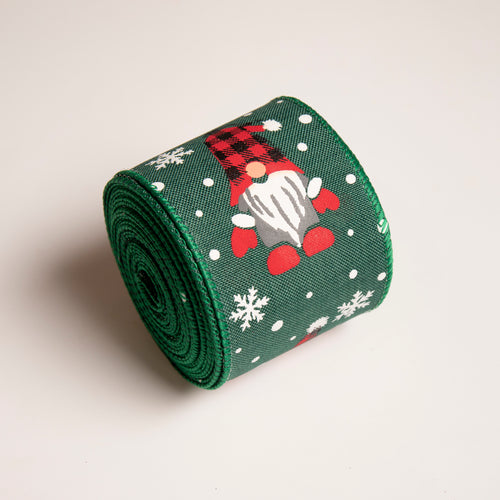 Green gnome Ribbon Roll