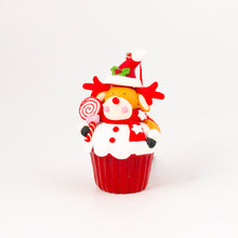 Load image into Gallery viewer, Handmade Reindeer Cupcake Tree Ornament
