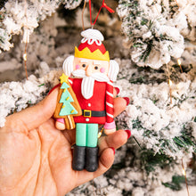 Load image into Gallery viewer, Gingerbread Nutcracker Tree Ornament
