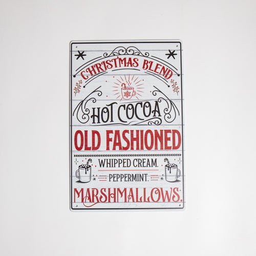 Christmas Metal Sign