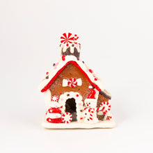 Load image into Gallery viewer, Gingerbread House Pre-lit Tree Ornament
