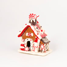 Load image into Gallery viewer, Gingerbread House Pre-lit Tree Ornament
