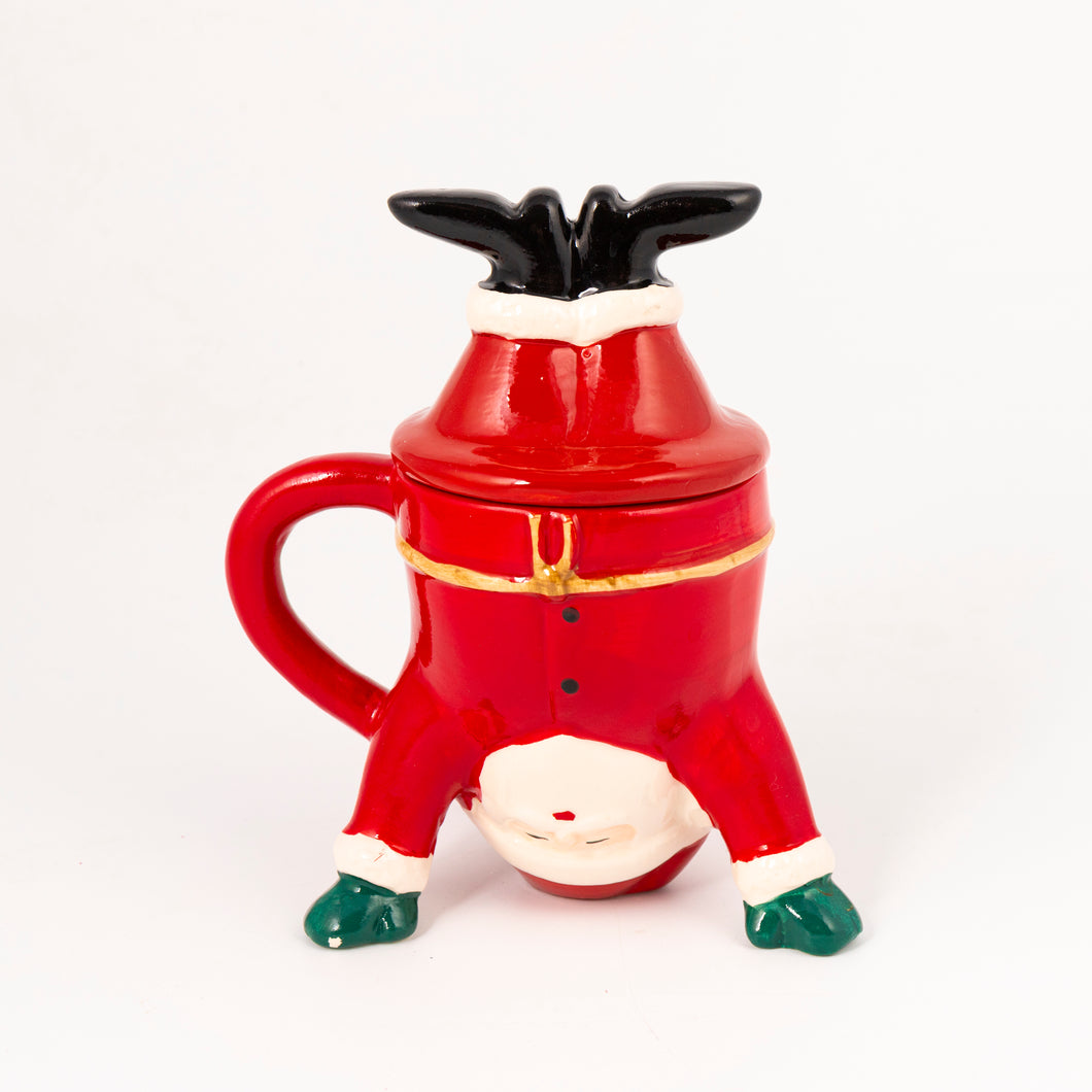 Upside-down Santa Mug