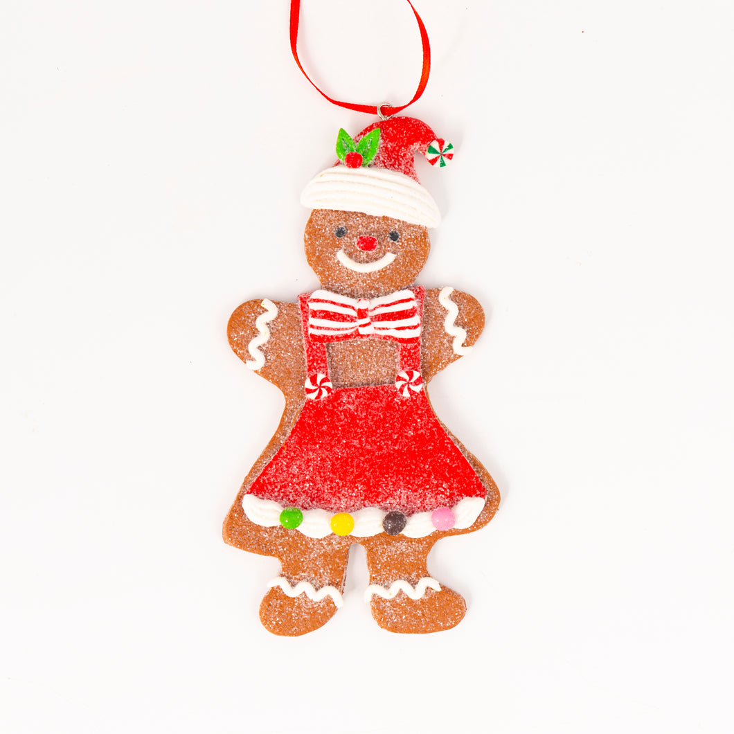 Gingerbread Girl Ornament