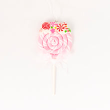 Load image into Gallery viewer, Pink Lollipop Tree Ornament
