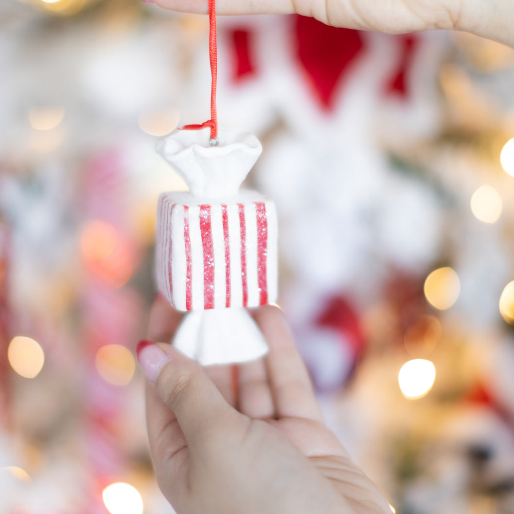 Peppermint Candy with vertical stripes