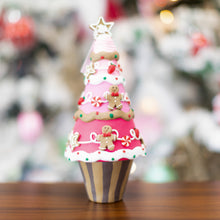 Load image into Gallery viewer, Gingerbread large Cupcake Tree
