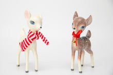 Load image into Gallery viewer, Glitter white standing reindeer
