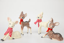 Load image into Gallery viewer, Glitter white standing reindeer
