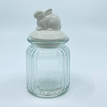 Load image into Gallery viewer, Bunny Lid Glass Jar
