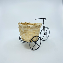 Load image into Gallery viewer, Metal and Twig Tricycle Easter Basket
