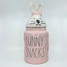 Load image into Gallery viewer, &quot;Bunny Snacks&quot; Rae Dunn by Magenta Canister
