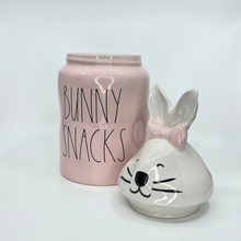 Load image into Gallery viewer, &quot;Bunny Snacks&quot; Rae Dunn by Magenta Canister
