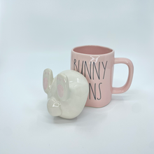 Load image into Gallery viewer, &quot;Bunny Buns&quot; Easter Rae Dunn by Magenta Mug
