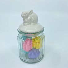 Load image into Gallery viewer, Bunny Lid Glass Jar
